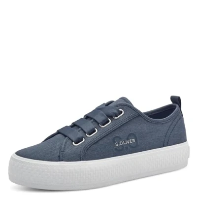 Image of S.Oliver women&#039;s Shoes (Trainers) in Marine