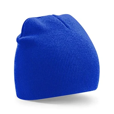 Image of Beechfield B44R Recycled Original Pull On Beanie Bright Royal