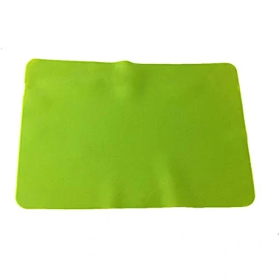 Image of Thickened 30*40 Silicone placemat Children&#039;s Primary School Table mats Waterproof Non Slip Coasters Flat Dining Heat Insulation pad (Green)