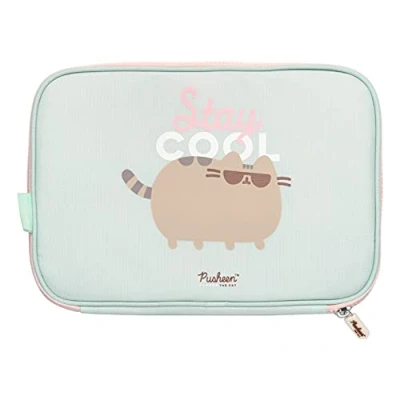 Image of Grupo Erik Pusheen Tablet Case Cover 10.5&quot; 19 x 26.5 2.5 cm Gifts Cat Bag Lover