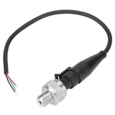 Image of G1/4&quot; Pressure Transducer Sensor, Gas Fuel Oil DC 5V Stainless Steel Sensor High Accuracy Stable Performance, for Water Air Diesel(0 30PSI)