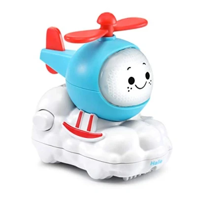 Image of VTech Toot Drivers Cory Carson Halle Copter, Toy Kids Helicopter with Sounds and Phrases, Light Up Baby Music Toy, for Kids, Learning Games Boys Girls Aged 2, 3, 4, 5 Years +