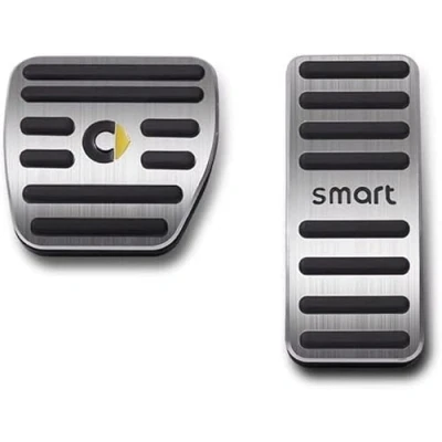 Image of LICOME Car Pedal Cover for Smart Fortwo 451 453 Forfour 450 452 454 Cabrio Roadster, Brake Foot Rest Fuel Pedals Pad, Non slip Accelerator Footrest Clutch Pad Accessories