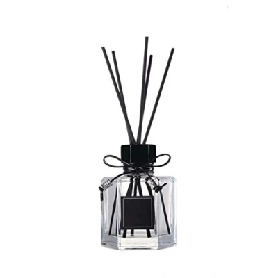 Image of 1Pcs 150ml 5 fl oz Empty Refillable Clear Glass Diffuser Bottle Aromatherapy Jar Container Fragrance Accessories Use for DIY Replacement Reed Sets Essential Oils Craft Decor