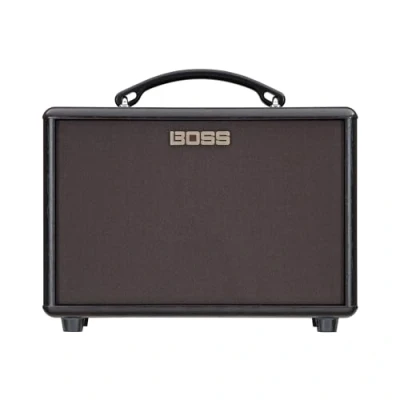 Image of BOSS AC 22LX Acoustic Amplifier Compact Stereo with Innovative Air Feel Technology for Electro Guitar Players &amp; Singers XLR Mic Input Built in Rhythms Looper