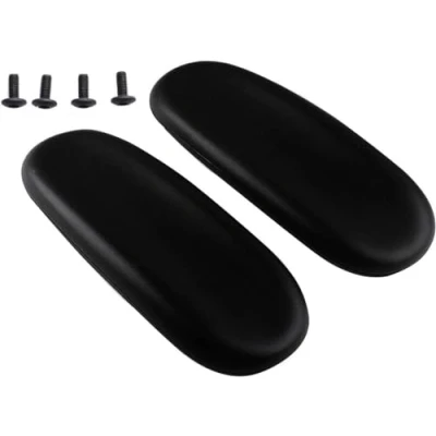 Image of Office Chair Arm Rest Replacement Fits All Styles of Arms with Mounting Hole Patterns Screws Set Desk Armrest Cover