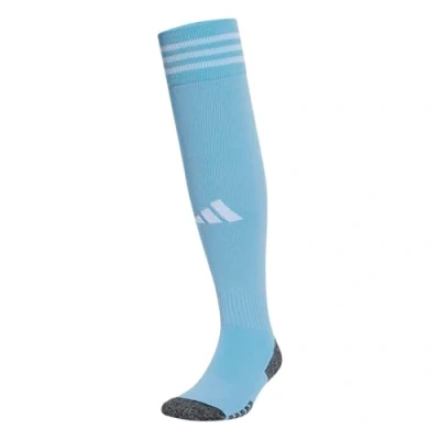 Image of adidas Unisex Adi 23 Socks, team light blue/white, 10.5 12.5