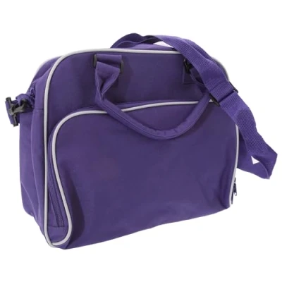 Image of BagBase Bg145Pulg Junior Dance Bag Purple/Largeight Grey Bg145 Grey, Medium