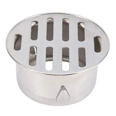 Image of Stainless Steel Balcony Roof Drain Outdoor Large Displacement Anti blocking Floor for Yard Use(75 Flat Mouth)