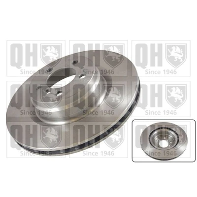 Image of LR031843, SDB500192, SDB500193 Brake disc QUINTON HAZELL BDC5758 360mm 30mm 5 Vented LAND ROVER: Range Rover 3, Sport