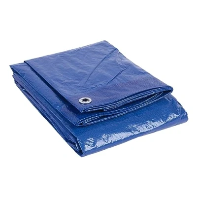 Image of Blue 18ft x 24ft Waterproof Tarpaulin By Blackspur