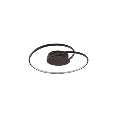 Image of Lindby LED Ceiling Light &#039;Joline&#039; (Modern) in Brown Made of Metal for e.g. Living Room &amp; Dining from lamp, lamp