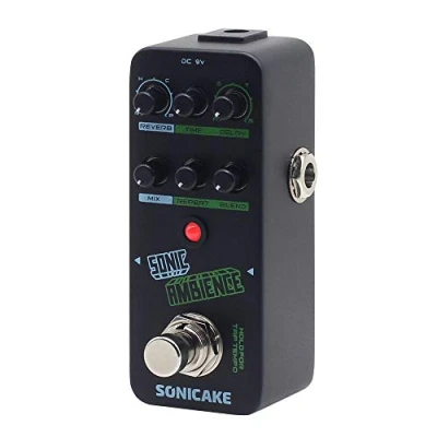 Image of SONICAKE Delay and Reverb Guitar Bass Effects Pedal Sonic Ambience Multi Mode Tap Tempo