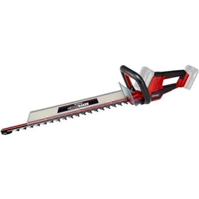 Image of Einhell Power X Change 36V Cordless Hedge Trimmers 61cm (24 Inch) Cutting Length, Laser Cut Diamond Ground Steel Blades GE CH 36/65 Li Electric Trimmer (Battery Not Included)