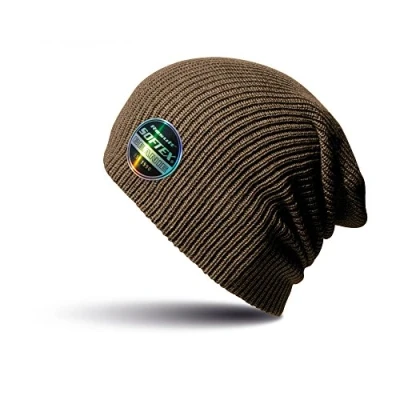 Image of Result Winter Essentials Core Softex Beanie Hat (One Size) (Chocolate)