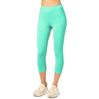 Image of Merry Style Women&#039;s 3/4 Leggings MS10 199 (Mint,XL)