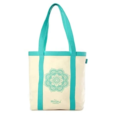 Image of KnitPro Bag, Blue/Ecru, One Size