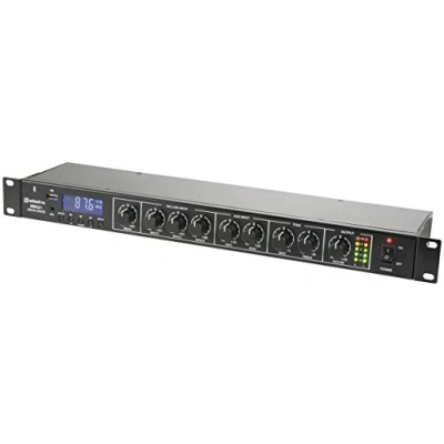 Image of Rack Mixer with Bluetooth &amp; USB/FM Player by Adastra