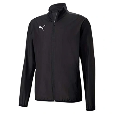 Image of Puma Men&#039;s teamGOAL 23 Sideline Jacket Track Black Asphalt, M