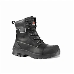 Image of Rock Fall RF15 Shale High Leg Safety Boot with Side ZIP Size 15