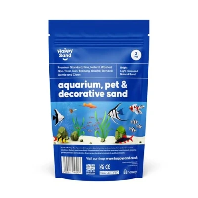 Image of Children’s Play Sand, Premium Quality, 5KG Light Colour Non Toxic, Natural Washed Pit, Safe for Kids, Pets and Aquarium