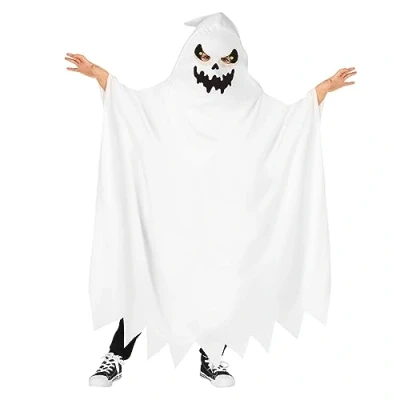 Image of Morph White Sheet Ghost Costume Kids Halloween Kid Boys For One Size