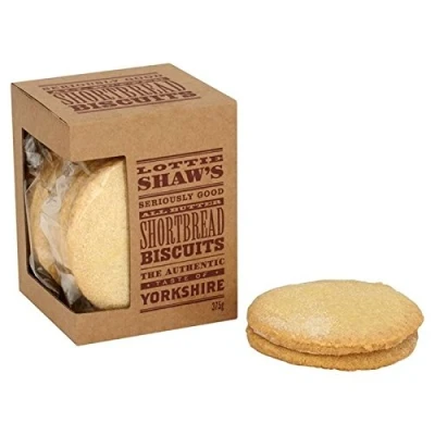 Image of Lottie Shaw&#039;s Seriously Good All Butter Shortbread Biscuits 375g Pack of 2