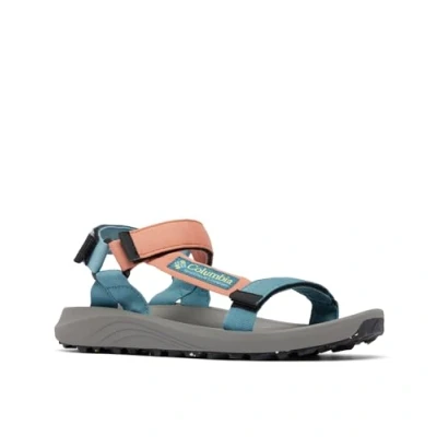 Image of Columbia Men&#039;s Globetrot Sandal Sports Sandals, Green (Cloudburst x Napa Green), 11 UK