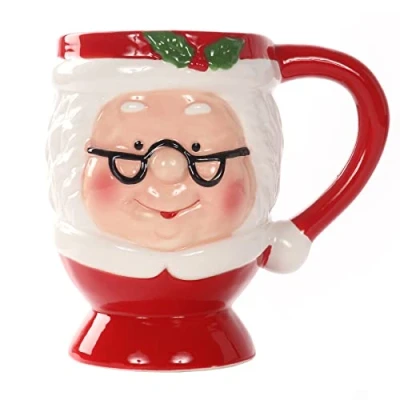 Image of Widdle Gifts Ltd Christmas Mrs Claus Mug Novelty Design 9055