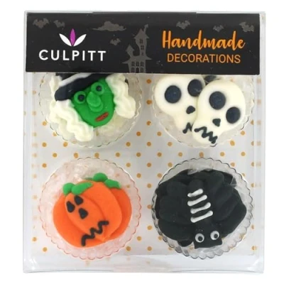 Image of Culpitt Sugar Decoration Piping Halloween 12Pc 268A
