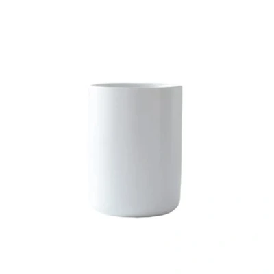 Image of OnePines Ceramic Kitchen Utensil Holder, 5.2 x 3.9 inch Modern Caddy Space Saving Crock, Organiser for Forks Knives and Spoons