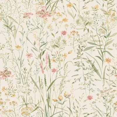 Image of Free Flower Neutral Wallpaper Floral Botanical Naturistic Stylish Trendy Textured Paste The Wall Vinyl