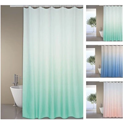 Image of MSV Shower Curtain, Pastel Green, Unique
