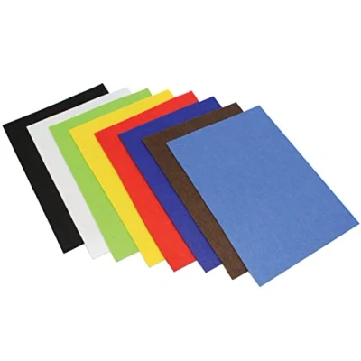Image of Bright Ideas Felt Square Sheets PK48 A4 in Size, 1.4mm Soft Thick for Textile Fabrics DIY Craftwork Sewing Patchwork, Arts and Crafts, 48 Colour 8 Assorted Colours. BI7972.