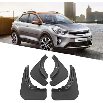 Image of 4 Pcs Car Mud Flaps for Kia Stonic 2017 2022, Front/Rear Wheel Mudflaps Splash Guards Mudguards Full Protection Fender