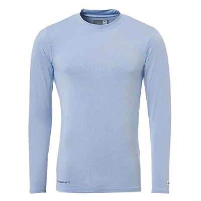 Image of Uhlsport Men Distinction Colors Base Layer Shirt Men&#039;s SkyBlue, S