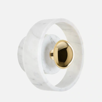 Image of Tom Dixon Stone Wall lamp White/Gold