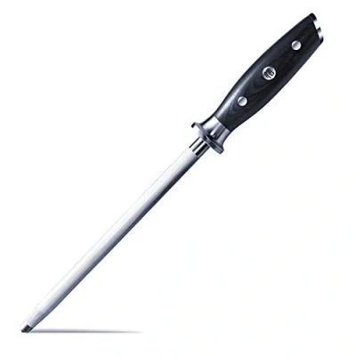 Image of SHAN ZU Honing Steel 20CM Japanese Knife Sharpening High Carbon Super Rod Professional Kitchen Sharpener for Stainless