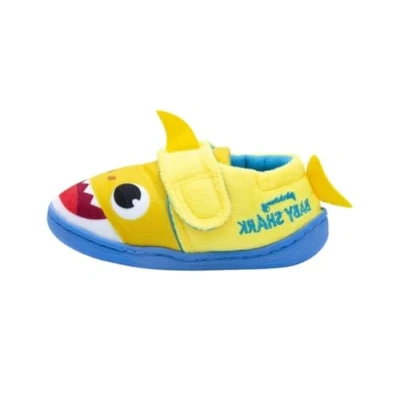 Image of Baby Shark Boys Yellow Slipper Size 8