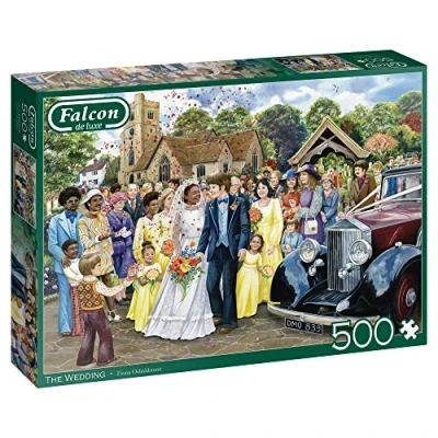 Image of Jumbo, Falcon de luxe The Wedding Day, Jigsaw Puzzles for Adults, 500 piece