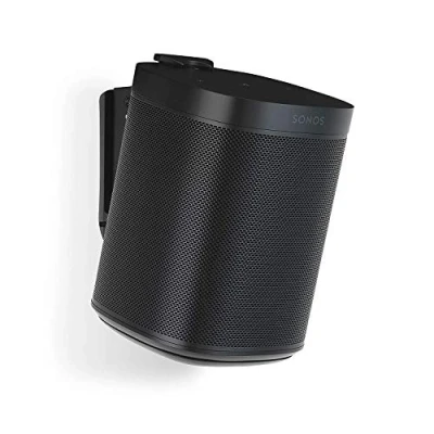 Image of Flexson FLXS1WM1021 Single Wall Mount For Sonos OneOne Sl And Play:1 Black