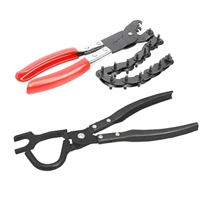 Image of yksiahfi 38350 Exhaust Hanger Removal Pliers Universal Tail Pipe Steel Copper Tubing Cutter Cutting Chain