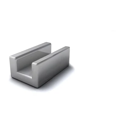 Image of Indexa 1 1/2&quot; x 1/8&quot; 6063 Aluminium Channel 1m 5 Pieces