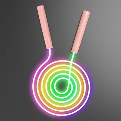 Image of LED Jumping Rope for Kids Light Up Exercise Jump Ropes,Luminous Adjustable Skipping Ropes Sport Fitness