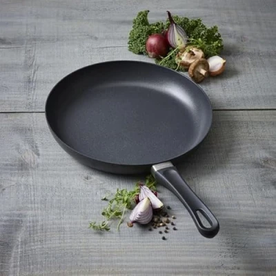 Image of HITHIKA 20cm Stainless Steel Non Stick Frying Pan, Comfort Max, Silver