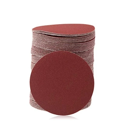 Image of SPEEDWOX Hook and Loop Sanding Discs 100pcs 3 inch 240 Grit Sandpaper for Wood Drill Grinder Rotary Tools No Hole