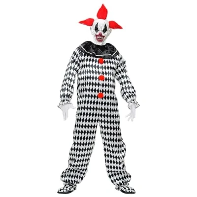 Image of Widmann 70291 Circus Clown Costume Outfits, Multi Coloured, S