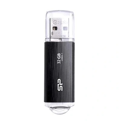 Image of Silicon Power 32GB BLAZE B02 USB 3.0 Flash Drive, Black