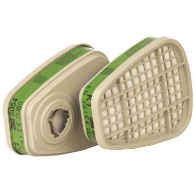 Image of 3M 6054 K1 Gas and Vapour Cartridges/Filters, Pack of 2