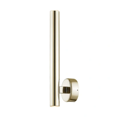 Image of Loya Integrated LED Wall Lamp, French Gold, 3000K, 450Lm